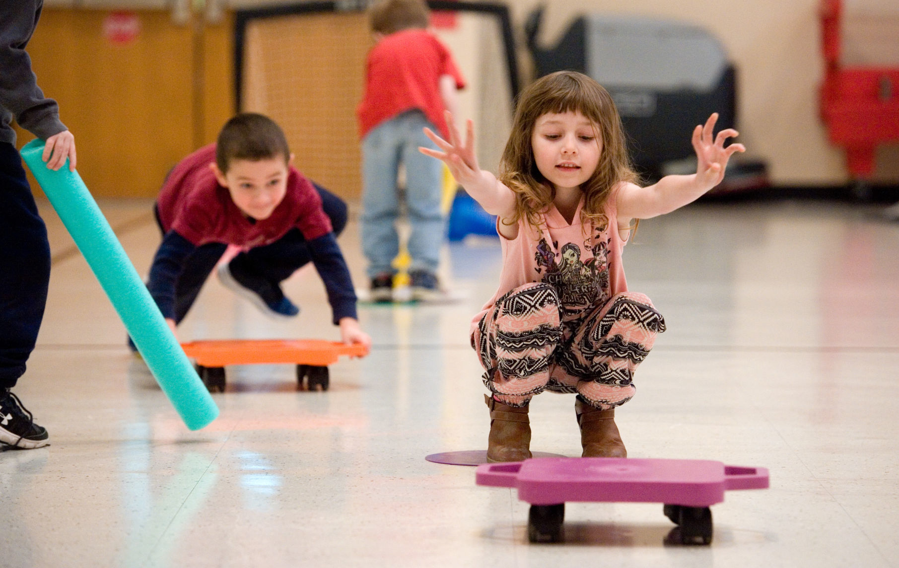 Mark Twain Elementary School - Winter Olympics Curling 02/16/18